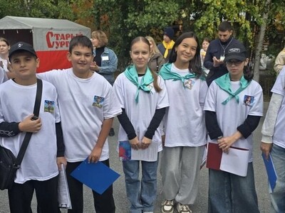 Участники команды "Экоспасатели"